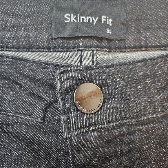 Gingtto Men's Skinny Fit Distressed Jeans -  Size 34 - Picture 6 of 10